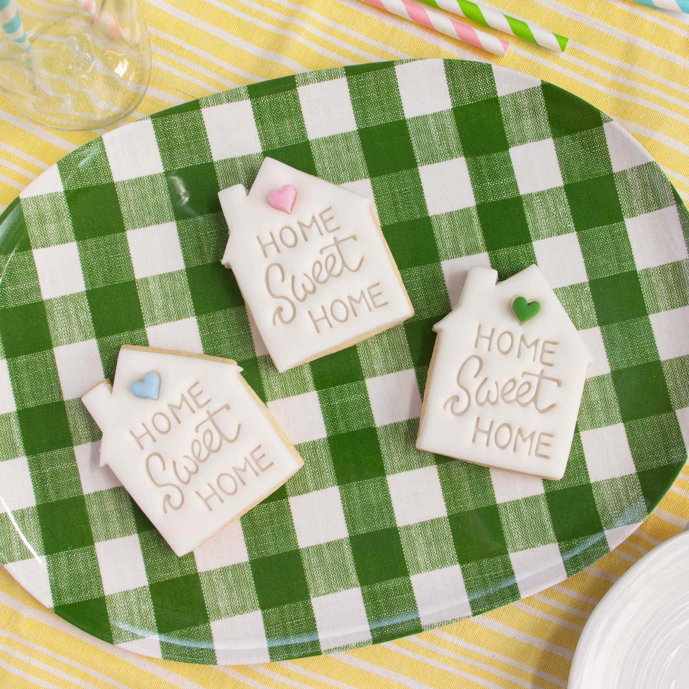Housewarming Home Sweet Home Cookie Cutter - 1 Piece Stainless Steel Baking Tool for DIY Cookies, Cakes & Cupcakes | Perfect for New Home Gifts, Holiday Baking & Party Decorations