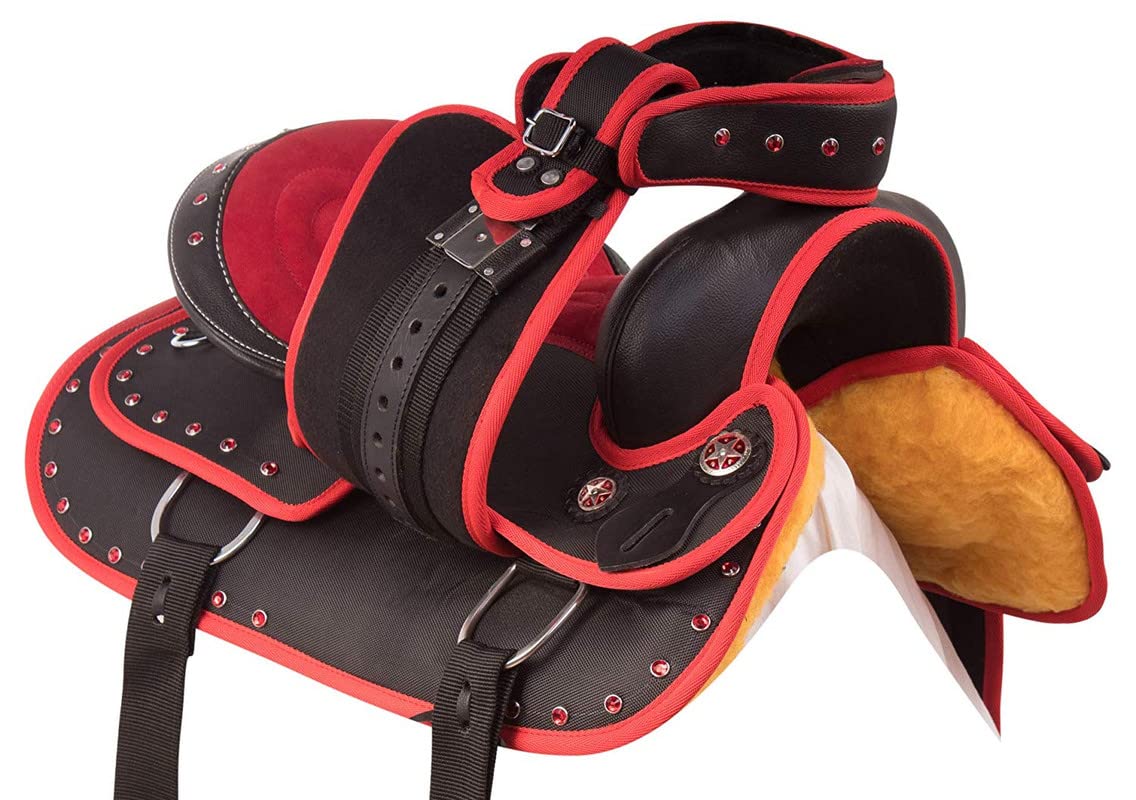Premium Synthetic Western Horse Saddle 14