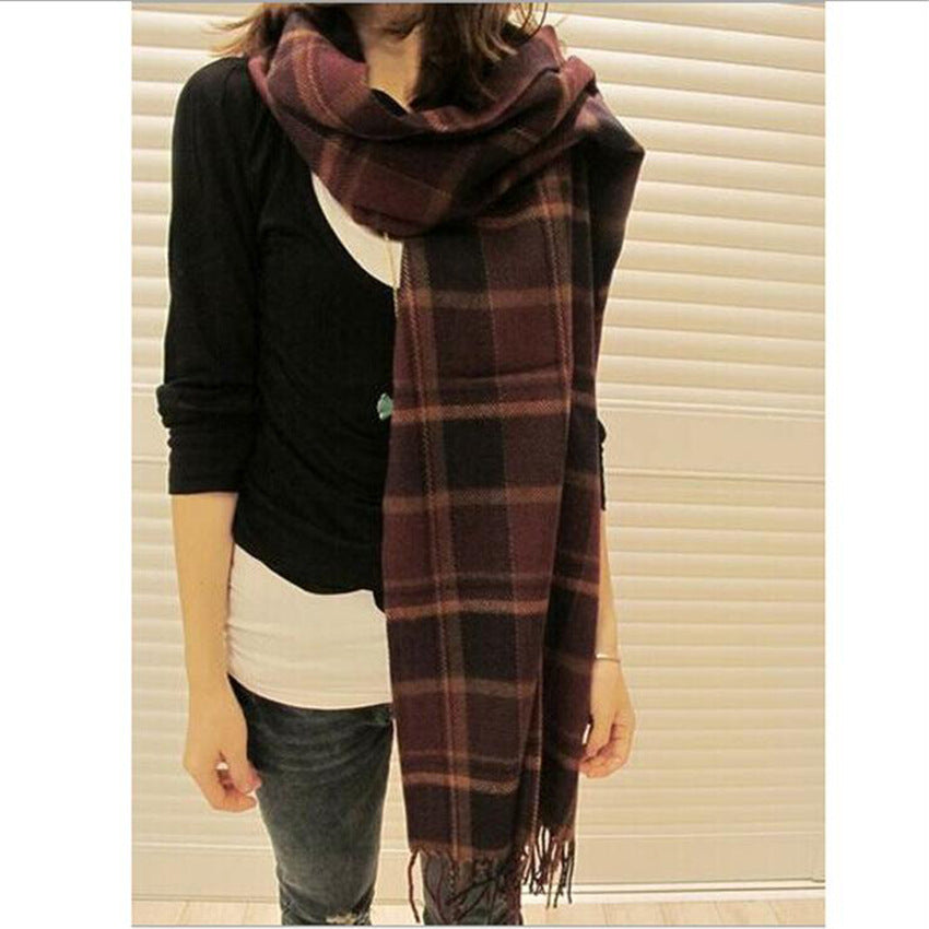 Luxury Cashmere Scarf for Women - Soft Winter Wrap Shawl - Perfect for Cold Weather, Office & Evening Outfits