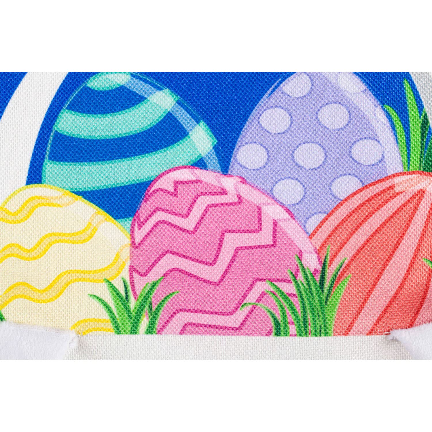Evergreen Easter Bunny Basket House Burlap Flag - 28 x 44 Inches, Durable Outdoor Decor for Spring, Homes & Gardens - Perfect for Easter Party, Front Porch & Yard Decoration