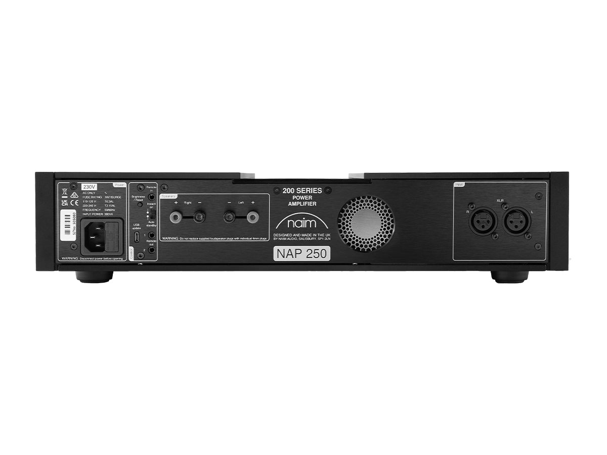 Naim Nap 250 Power Amplifier - High-End Audio Amplifier for Home Stereo Systems & Professional Studios | Perfect for Audiophiles & Music Enthusiasts