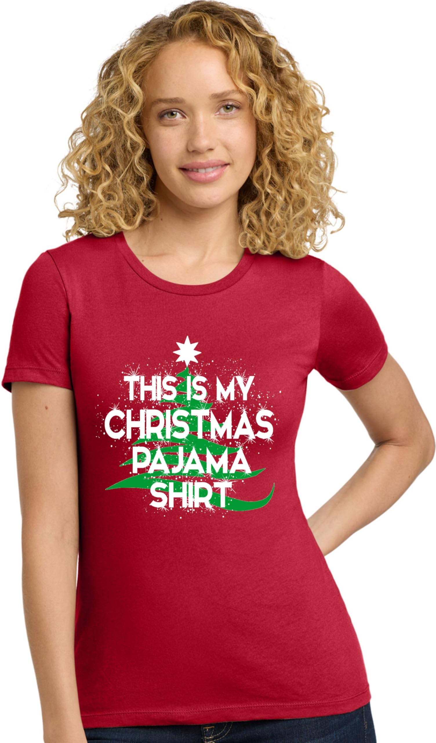 Women's Christmas Pajama Shirt - Soft & Cozy Holiday Sleepwear for Festive Nights | Perfect for Family Gatherings, Christmas Morning & Winter Lounging