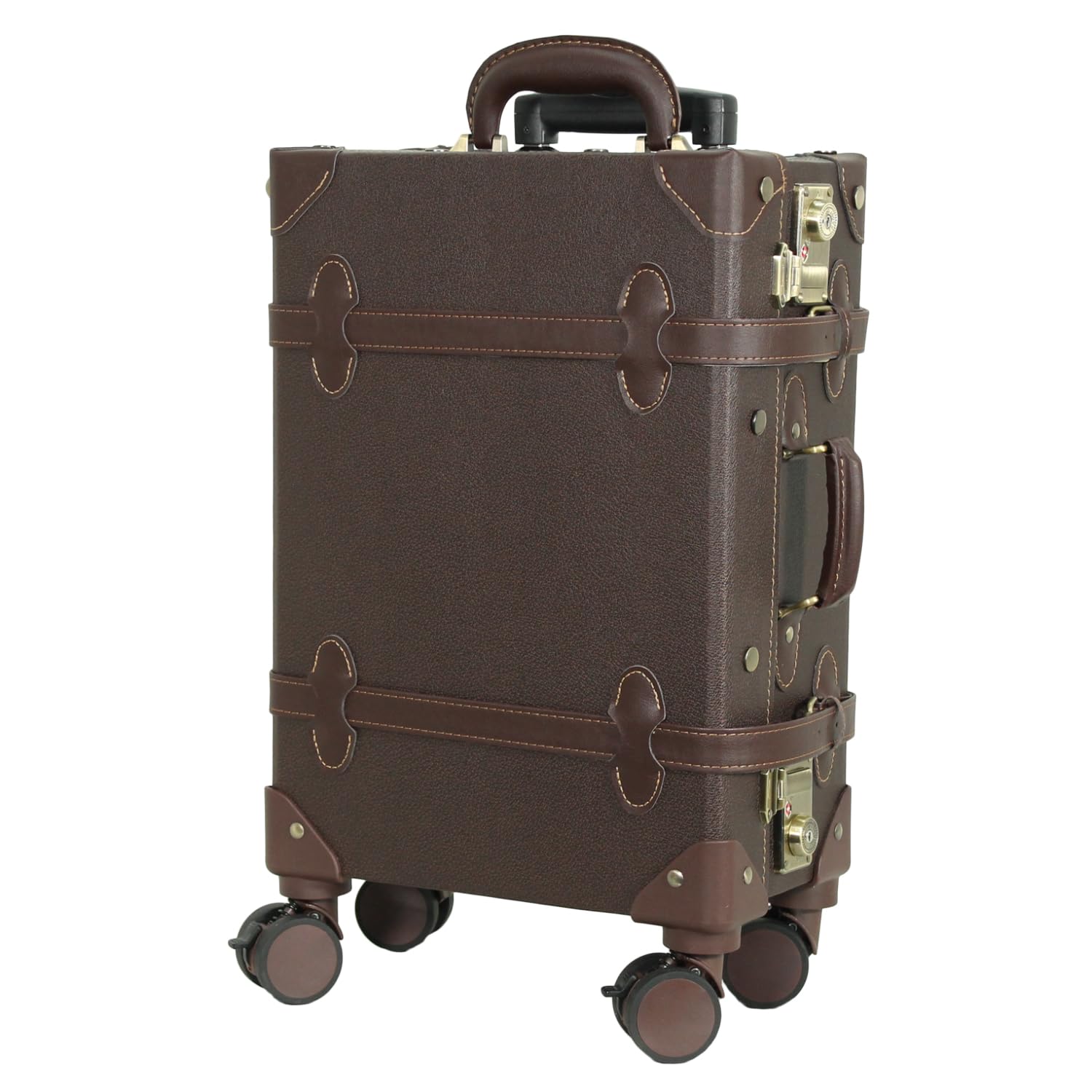 Vintage Trolley Luggage with TSA Lock - 20