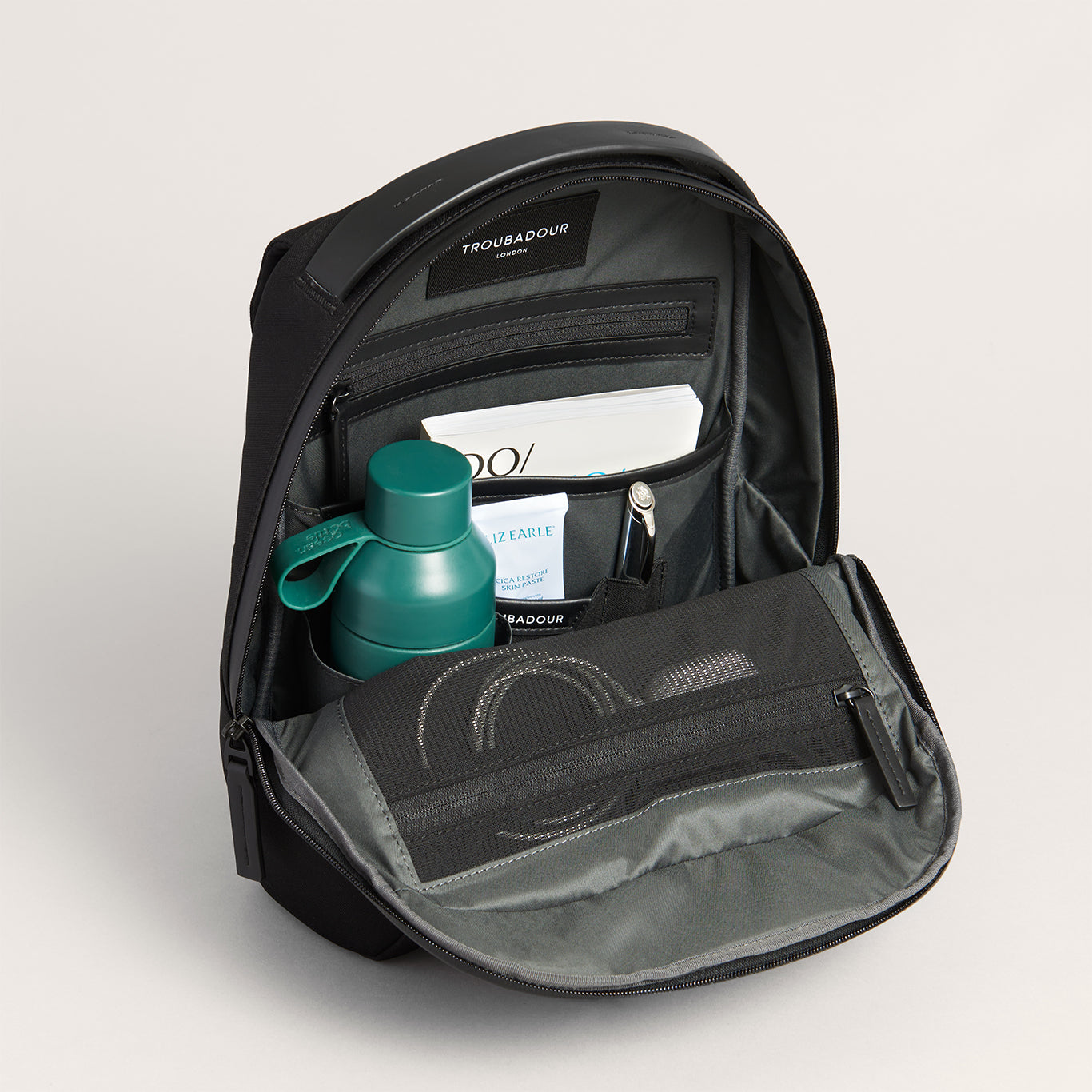 Troubadour Apex Mini Backpack - Lightweight Waterproof Travel Daypack for Hiking, Commuting & Work - Durable Compact Laptop Bag for Men & Women