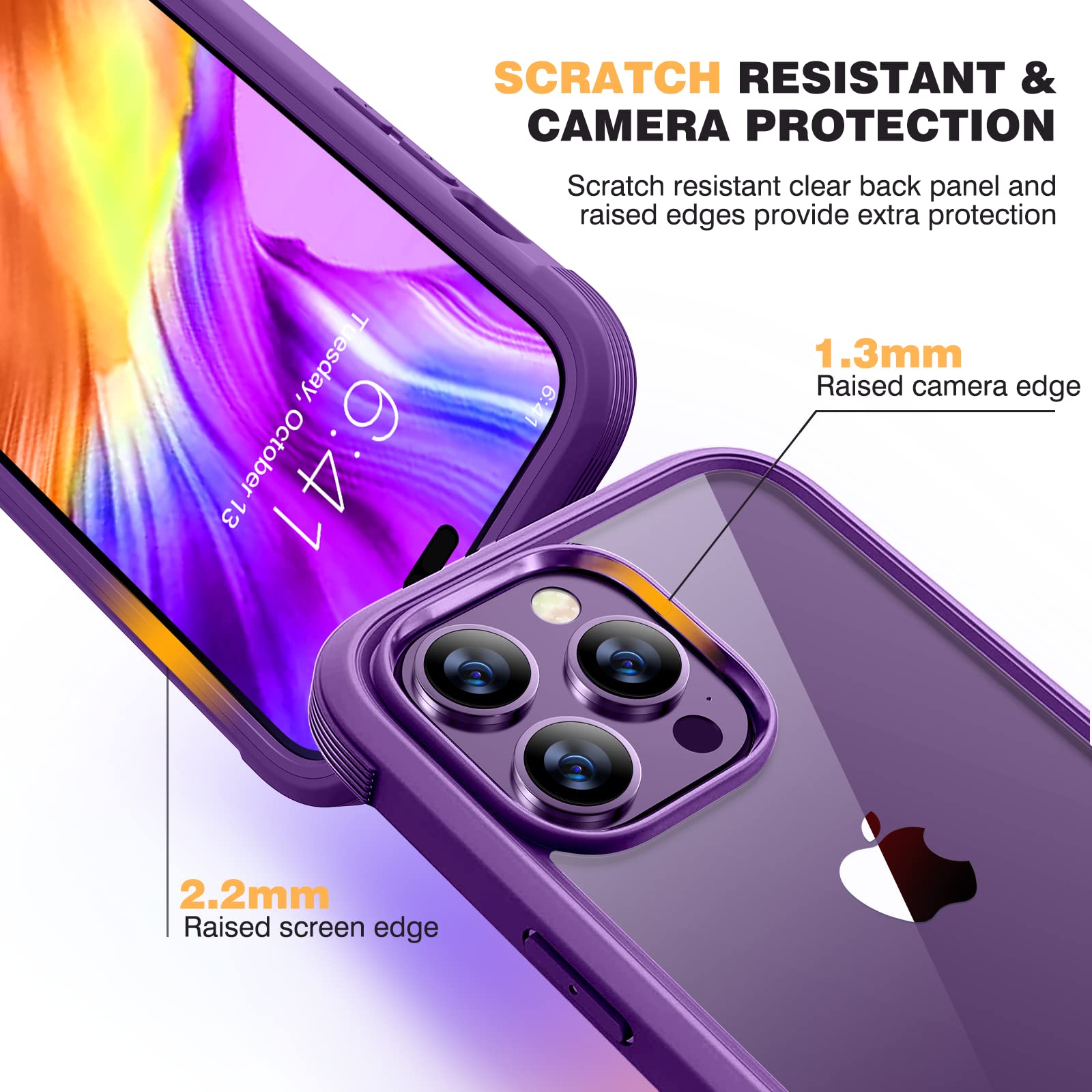 Miracase Rugged iPhone 12 Pro Max Case 6.7