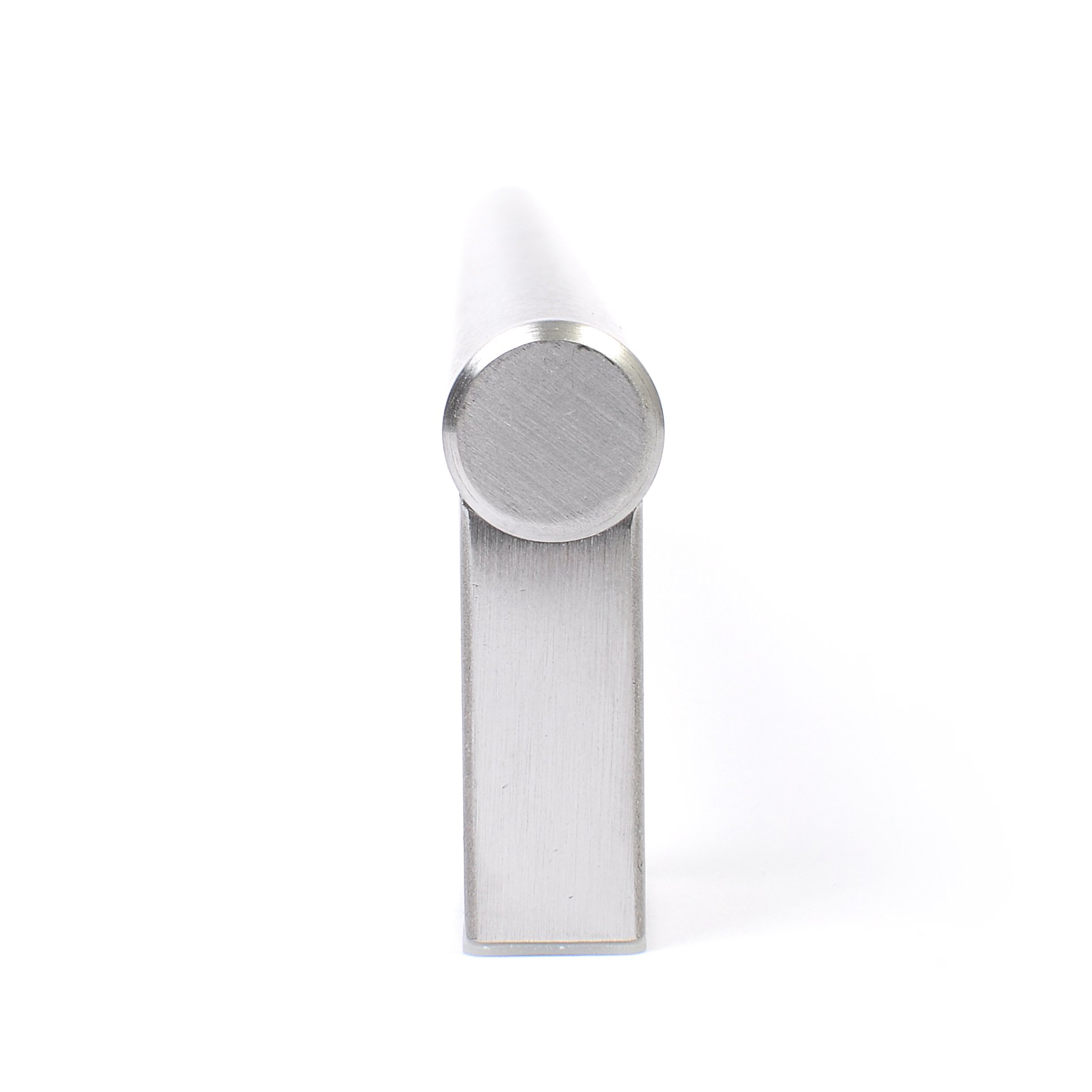Stainless Steel Kitchen Cabinet Handles - Brushed Nickel Keyhole Door Knobs & Pulls (20 Pack, 160mm) for Modern Home & Office Cabinets