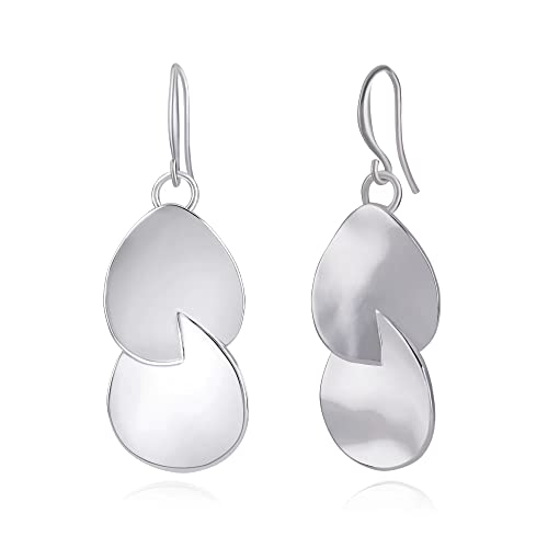 Double Teardrop-Silver