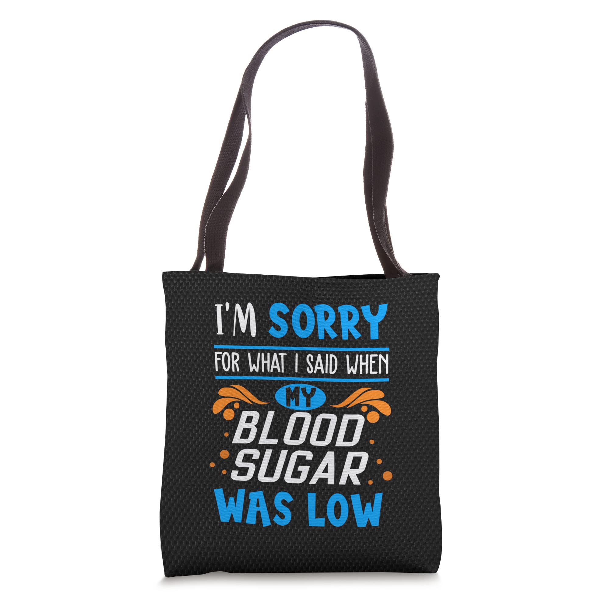 Diabetes Warrior Sassy Tote Bag for Low Blood Sugar Awareness