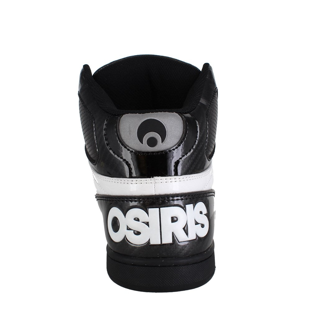 OSIRIS NYC 83 CLK Skate Shoes - Black/White/Carbon Colorway - High-Performance Skateboarding Sneakers for Street Style & Urban Fashion