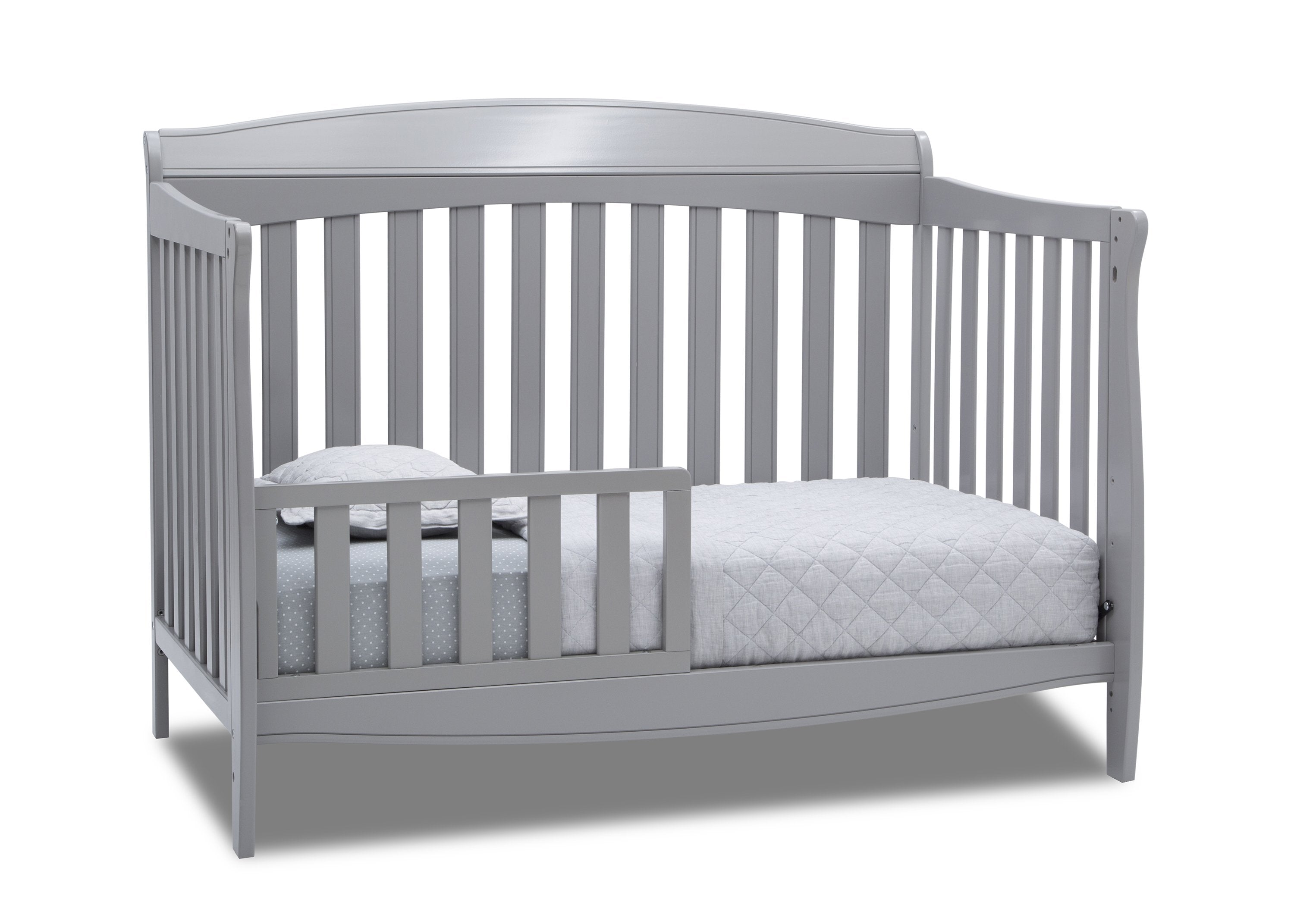 Colton 6-in-1 Convertible Baby Crib - Toddler Bed, Daybed & Full-Size Bed - Safe Nursery Furniture for Newborn to Teen - Perfect for Modern Nurseries & Kids' Bedrooms