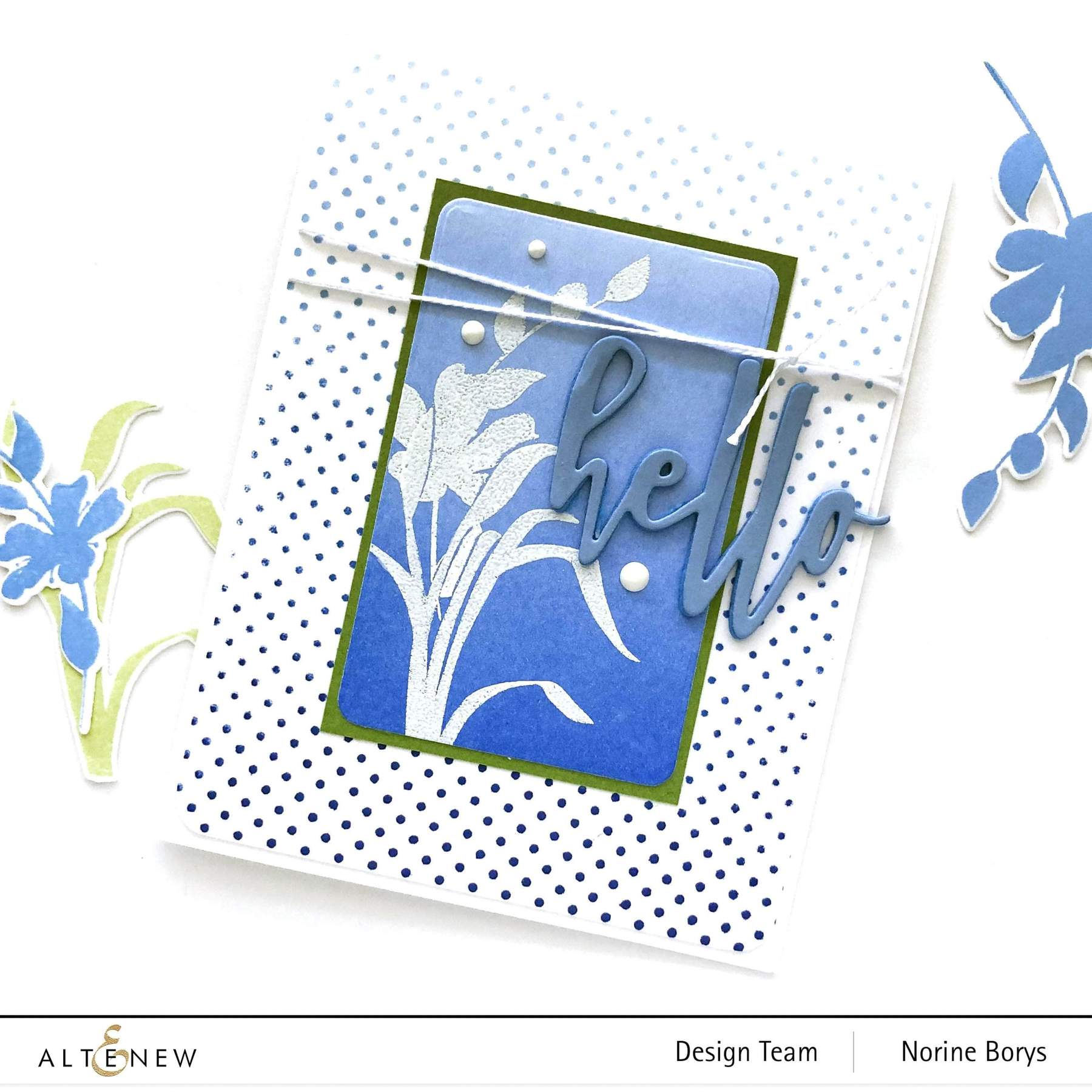 Multi Heat Embossed Resist Background Class for Card Making & Scrapbooking - DIY Paper Craft Techniques for Beginners