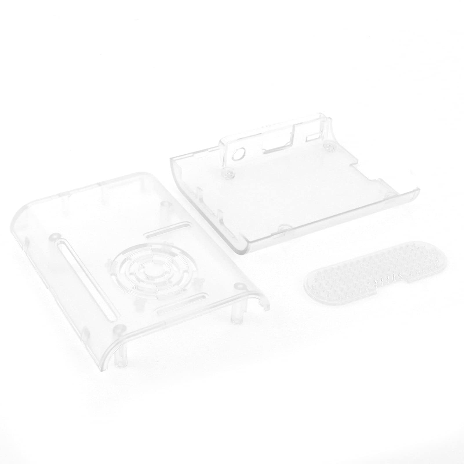 Raspberry Pi Case - Durable Transparent Protective Shell for Single Board Computer | Perfect for DIY Projects, Home Automation & Electronics Prototyping