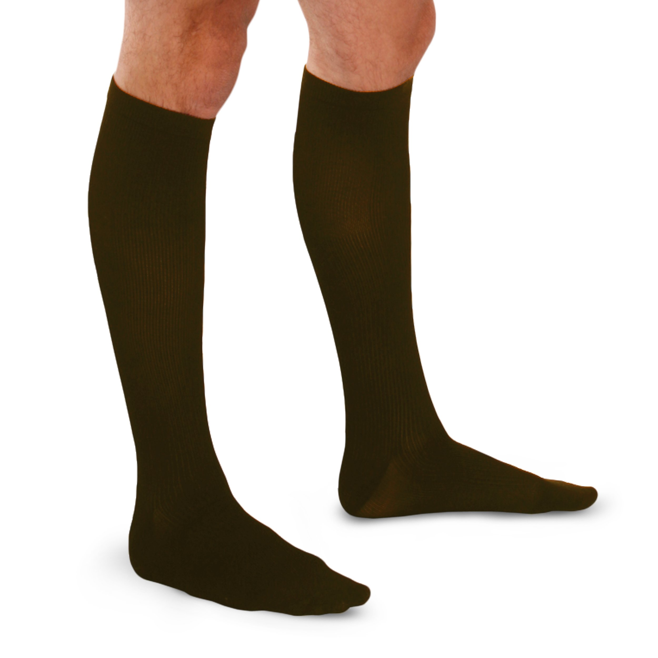 THERAFIRM Men's Compression Socks 15-20mmHg - Comfortable Dress Socks for Work, Travel & Daily Wear - Mild Support for Circulation & Swelling Relief