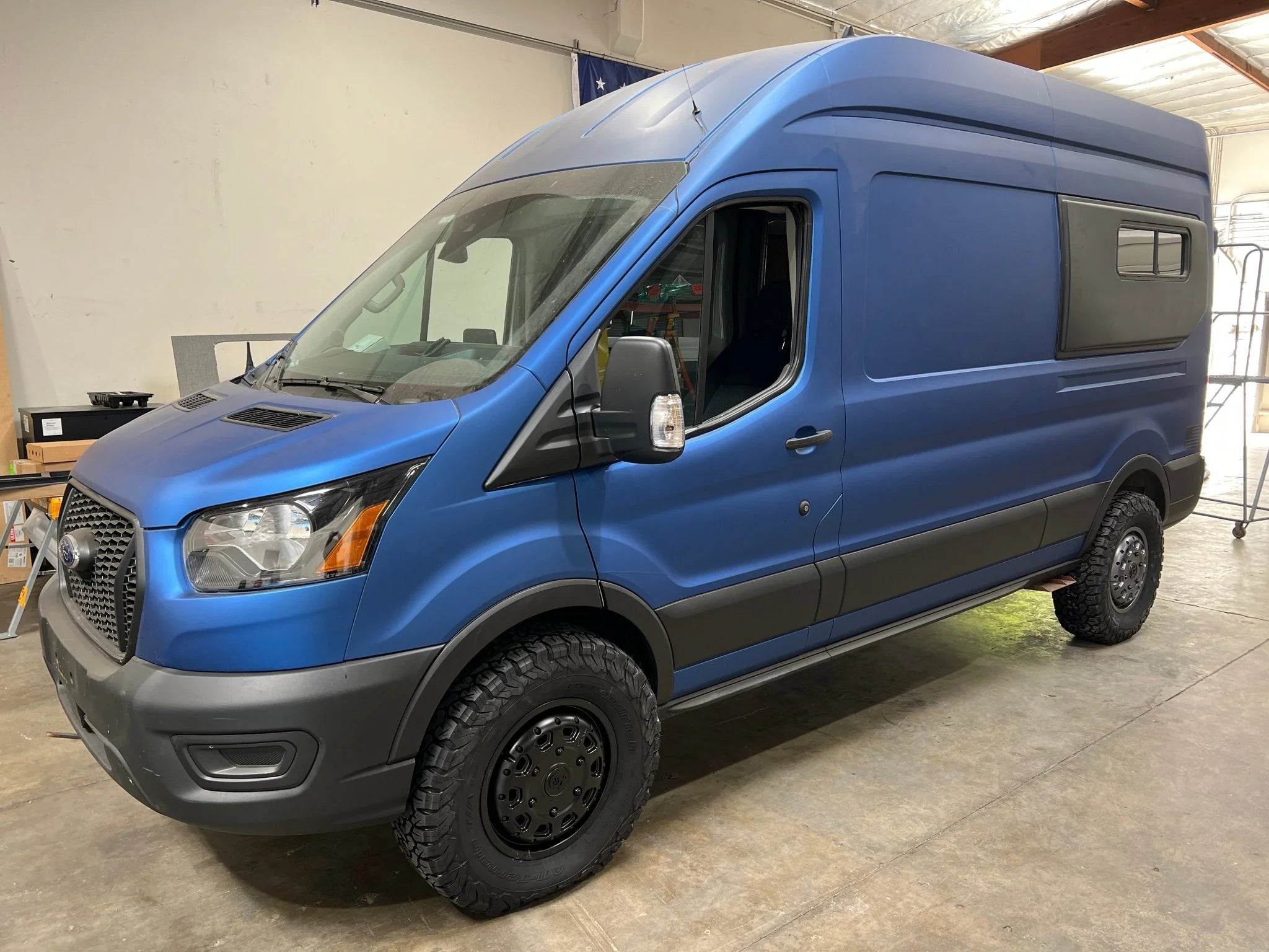Owl Talon Wheels for 2014-2024 Ford Transit Van 2500 AWD - Premium Alloy Rims for Commercial Vans & Work Trucks - Perfect for Delivery Services, Camping & Adventure Vehicles
