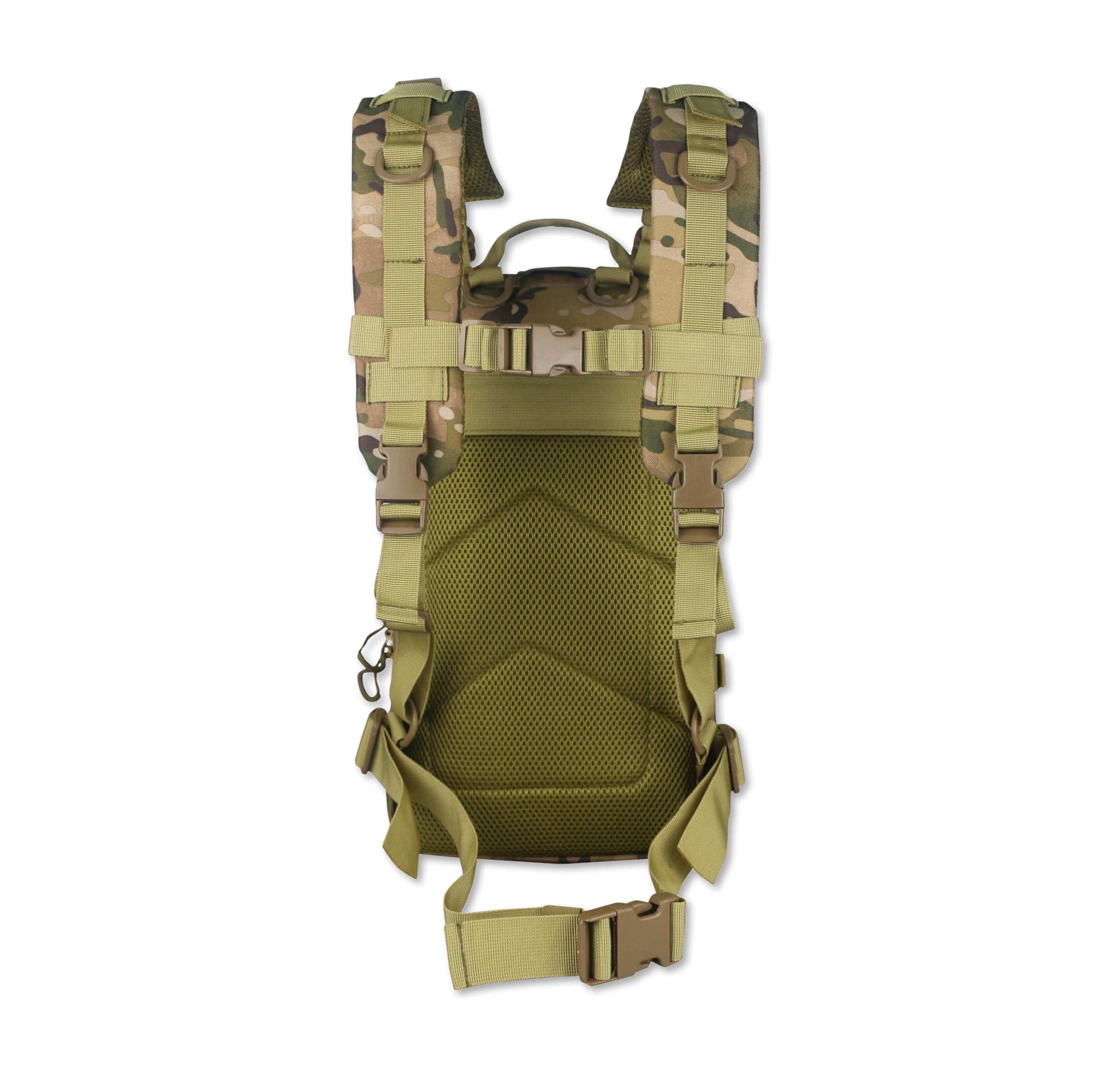 Lightning X Stocked EMS/EMT Trauma & Bleeding First Aid Responder Medical Backpack with Complete Kit - Camouflage Design for Emergency Preparedness, Outdoor Adventures & First Responders