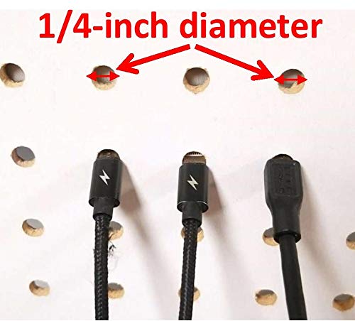 50-Pack Black Pegboard Locking Hooks - 25 J Hooks & 25 L Hooks for Tool Organization, Garage Storage, and Retail Display - Durable Metal Hooks for Wall Panels, Workshops, and Home Organization