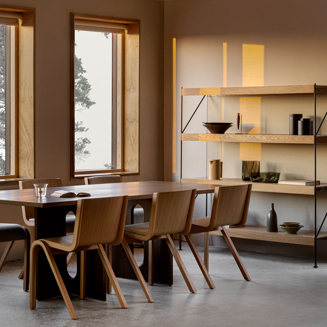 Stylish Androgyne Rectangular Dining Table - Modern & Durable for Home, Kitchen, or Restaurant Use