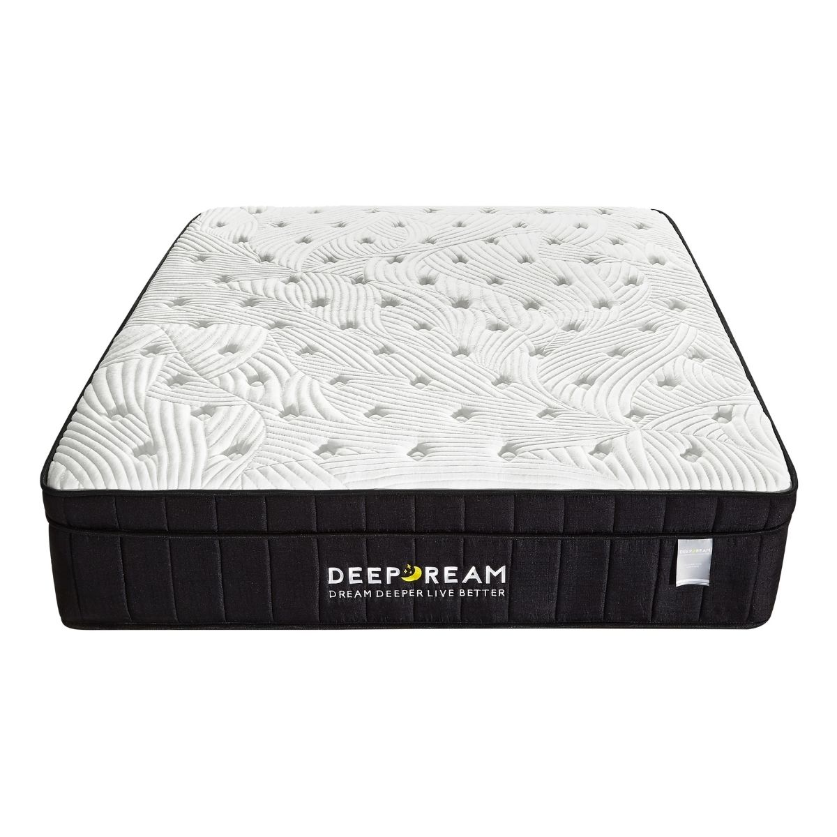 Charcoal Infused Super Firm Pocket Mattress King Single - Premium Support for Back Pain Relief & Pressure Relief - Perfect for Guest Rooms, Dorms & Small Spaces
