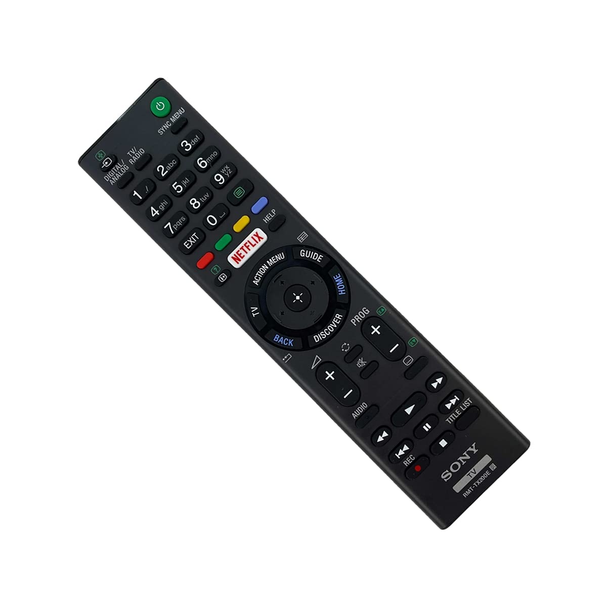 Sony KD49XD700 TV Remote Control Replacement - Universal Compatible Remote for Sony Smart TVs | Perfect for Home Entertainment & Easy Setup