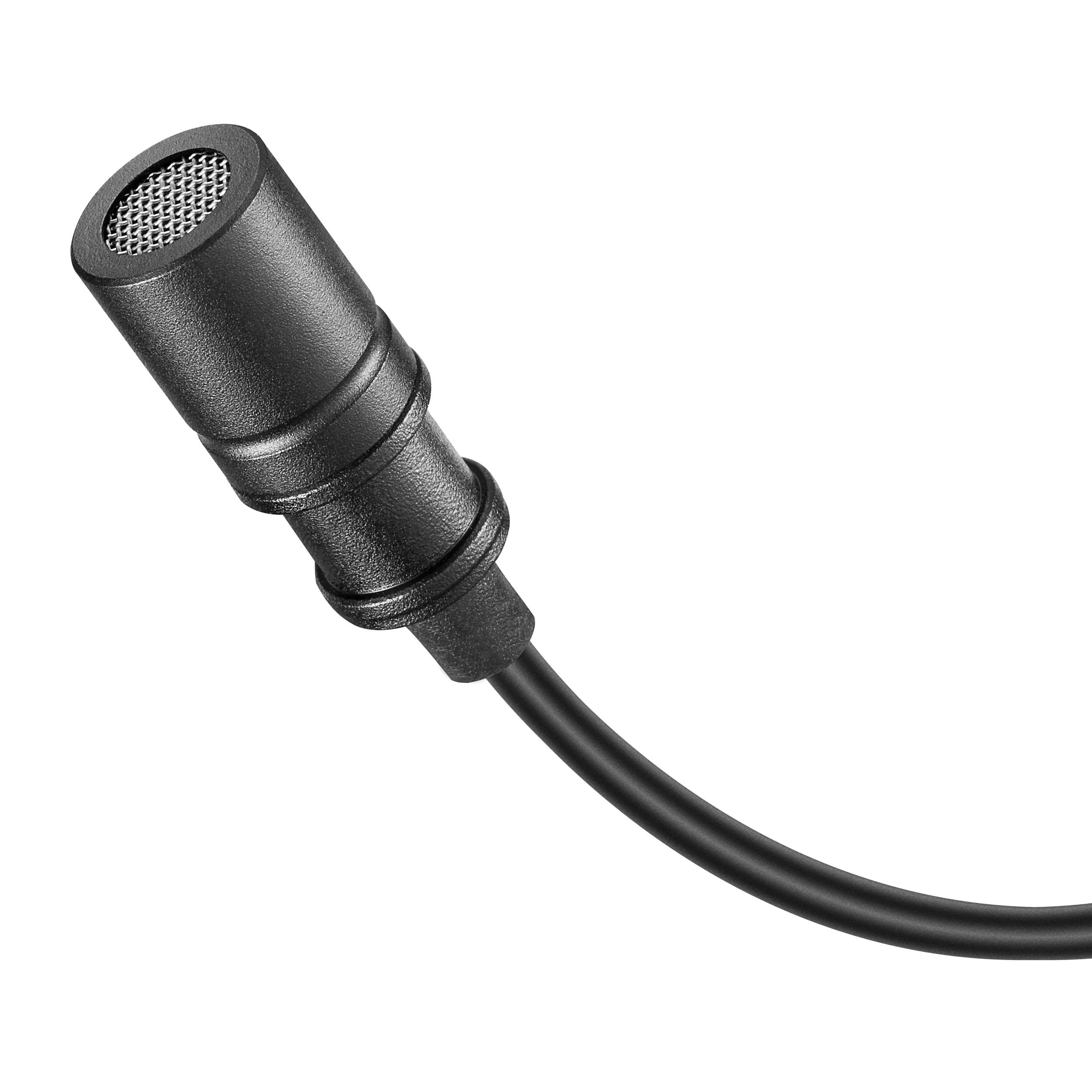LMS 60C 6m Omni-Directional Lavalier Ultra Compact Microphone - Professional Clip-On Mic for YouTube, Podcasting, Interviews & Live Streaming