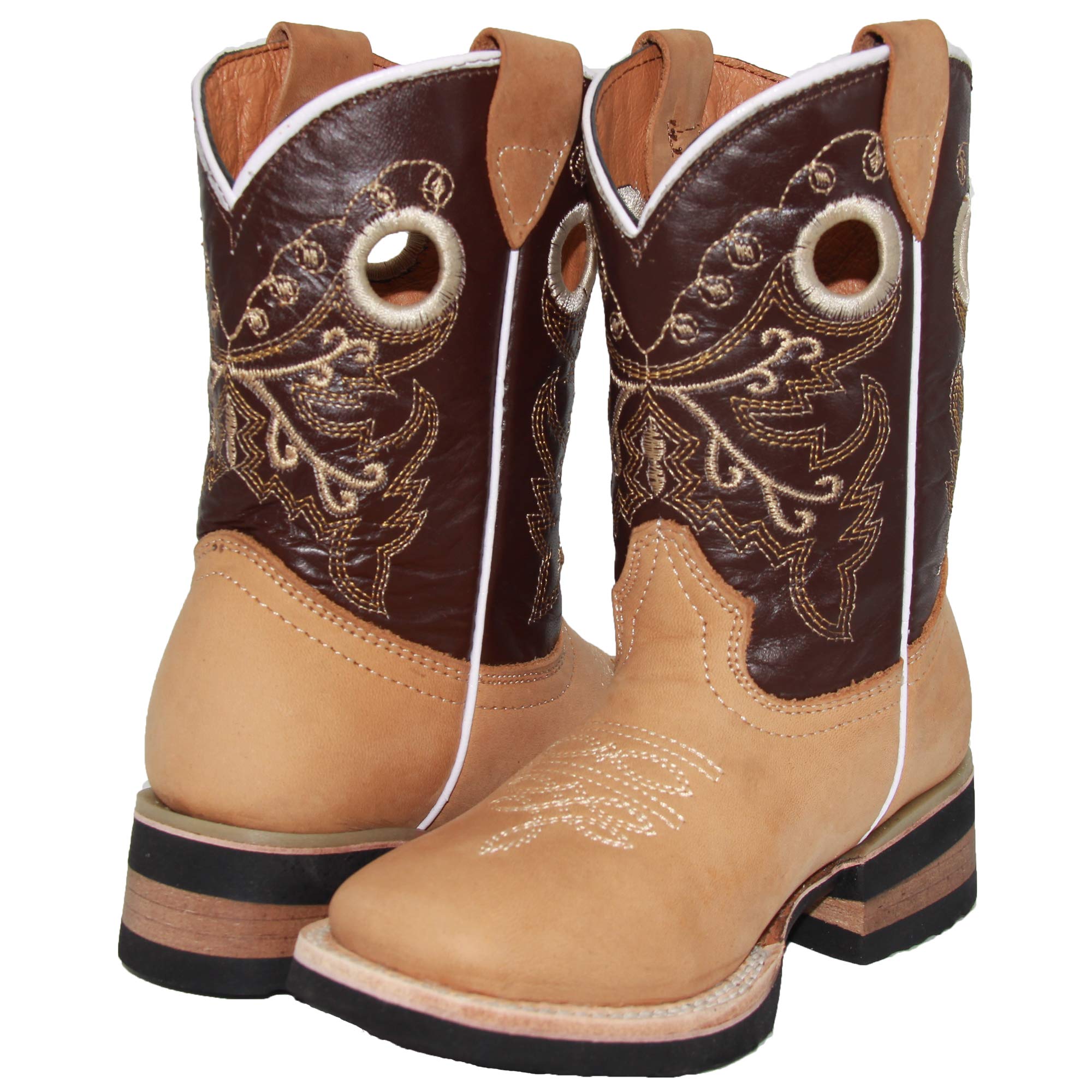 **Western Cowboy Boots for Kids & Toddlers - Comfortable & Stylish for Boys & Girls - Perfect for Rodeo, Halloween & Cowboy-Themed Parties**