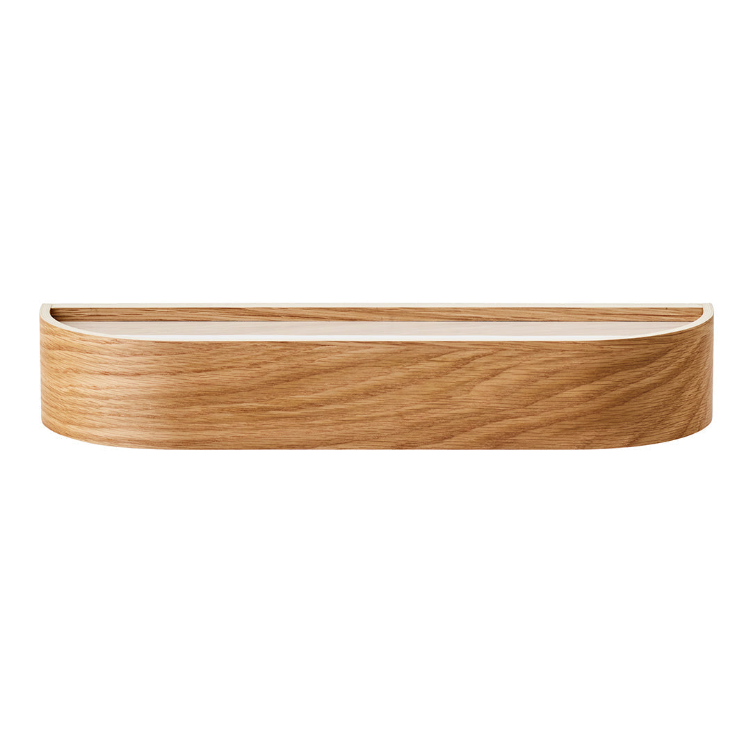 Nina Bruun Epoch Shelf Menu - Modern Scandinavian Wooden Wall Shelf for Home & Office Decor - Perfect for Living Room, Bedroom, or Workspace Organization