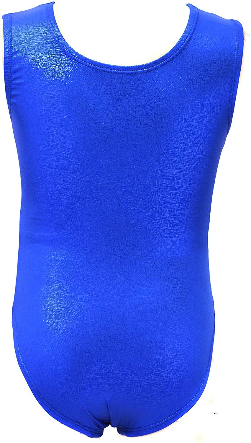 Dancina Girls Gymnastics Tank Top Leotard Dancewear 8 Red Swoosh - Perfect for Ballet, Cheerleading & Performance