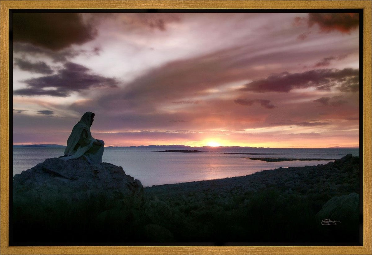 Premium Apart To Pray Gallery Wrap Canvas - Inspirational Christian Wall Art for Home, Church & Office Decor