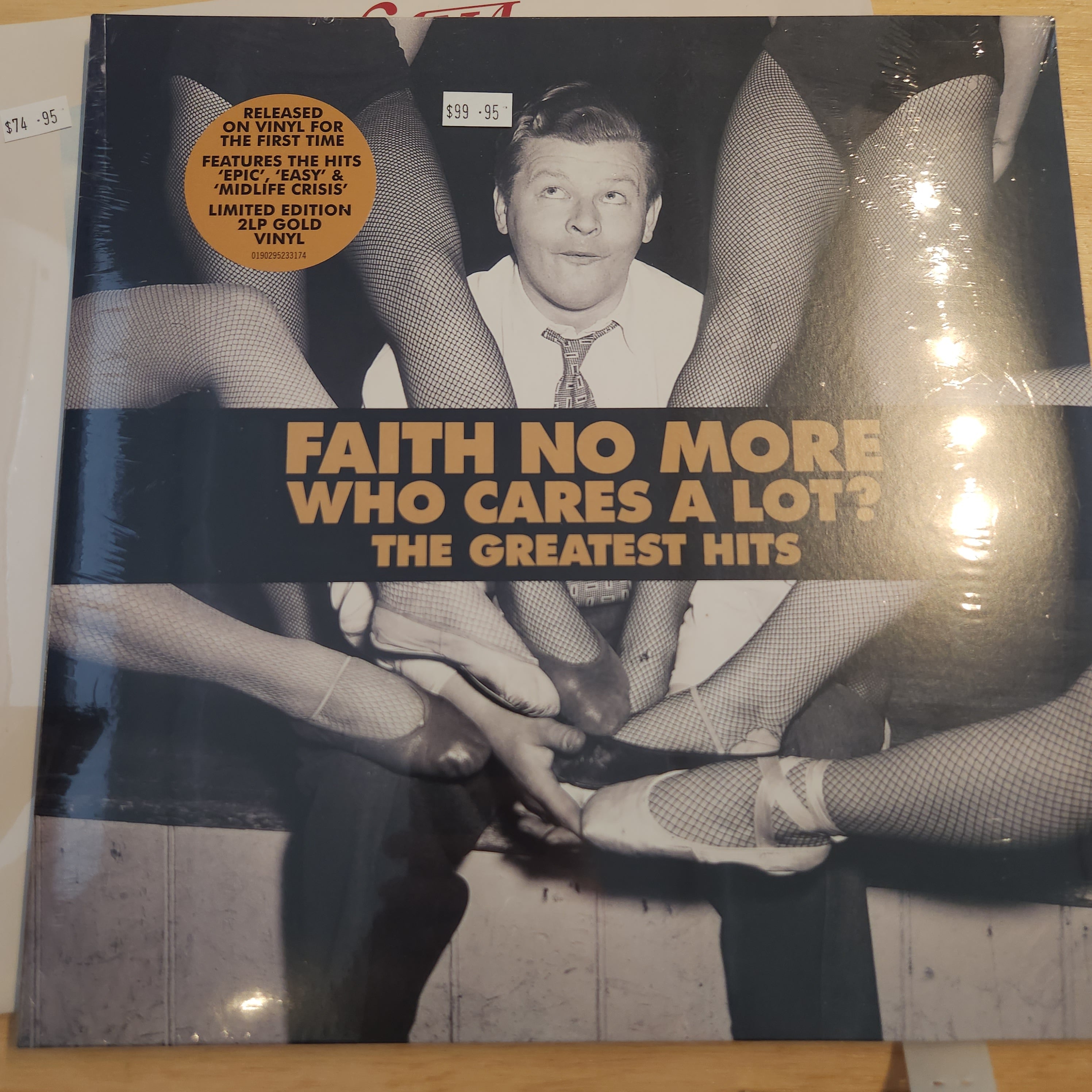 Faith No More - Who Cares a Lot? The Greatest Hits (Limited Edition Double Gold Vinyl LP) | Classic Rock Music Collection for Audiophiles & Record Collectors - Perfect for Home Listening & Gift Giving