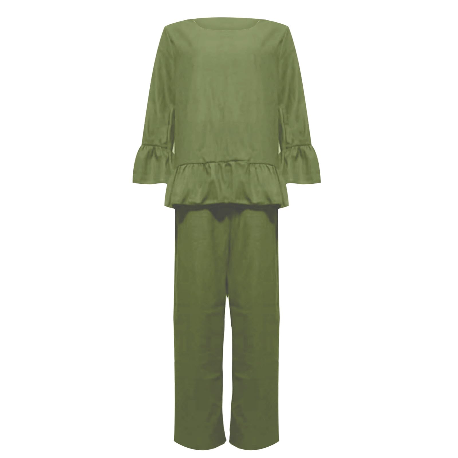 Oelaio Women's Summer Vacation Outfits - Satin 2 Piece Sets, Sexy Sweatsuits & Matching Clothes for Beach, Travel & Casual Wear