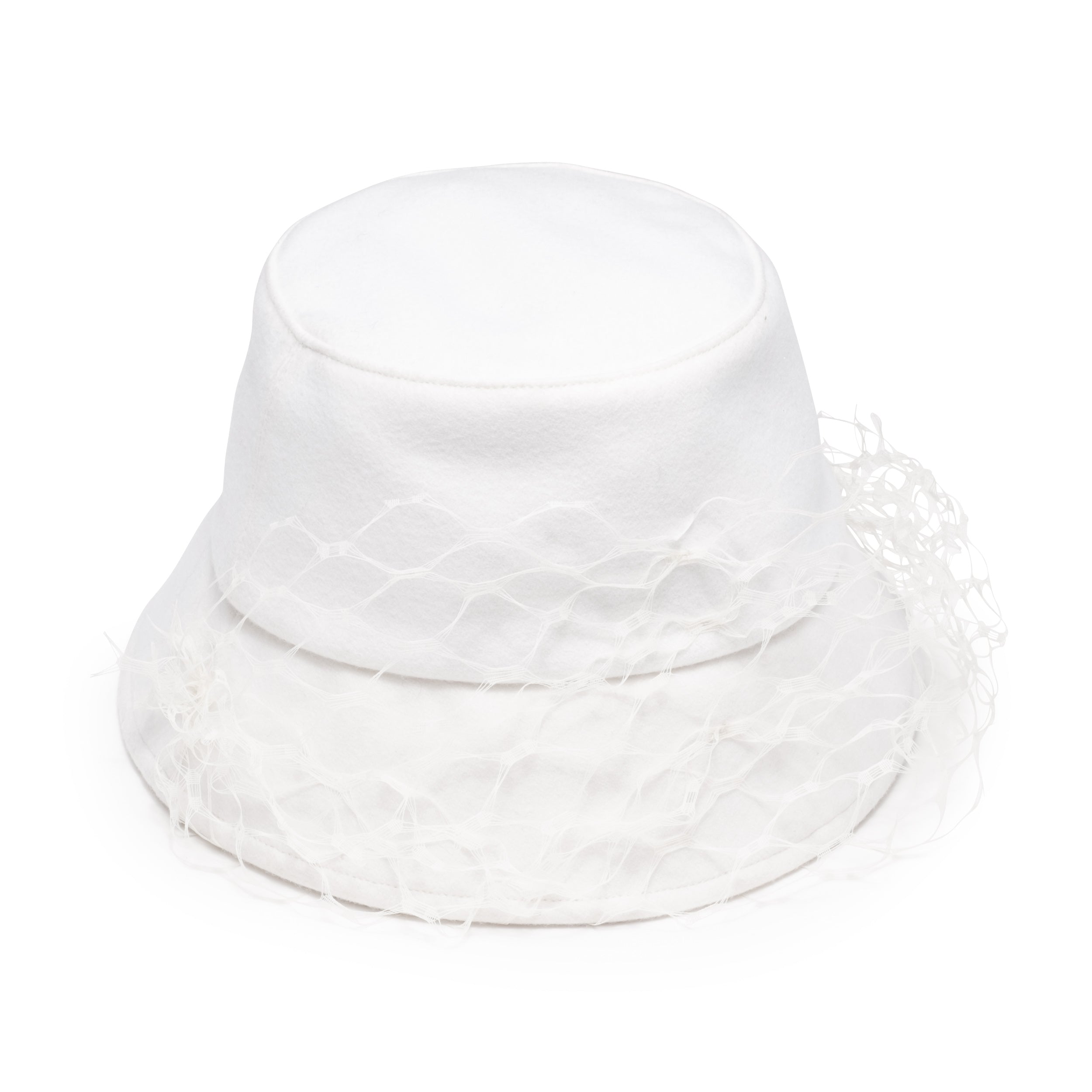 Yuki Wool Bucket Hat for Women & Men - Warm Winter Beanie with Brim - Soft Knit Outdoor Sun Hat for Hiking, Camping, and Travel