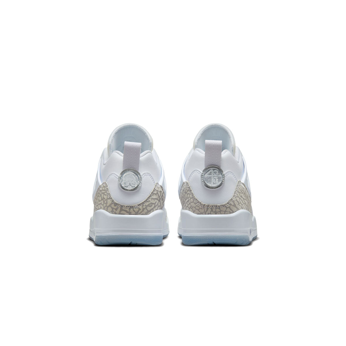 Jordan Spizike Low Sneakers - White & Light Grey Basketball Shoes for Men | Casual Wear & Street Style