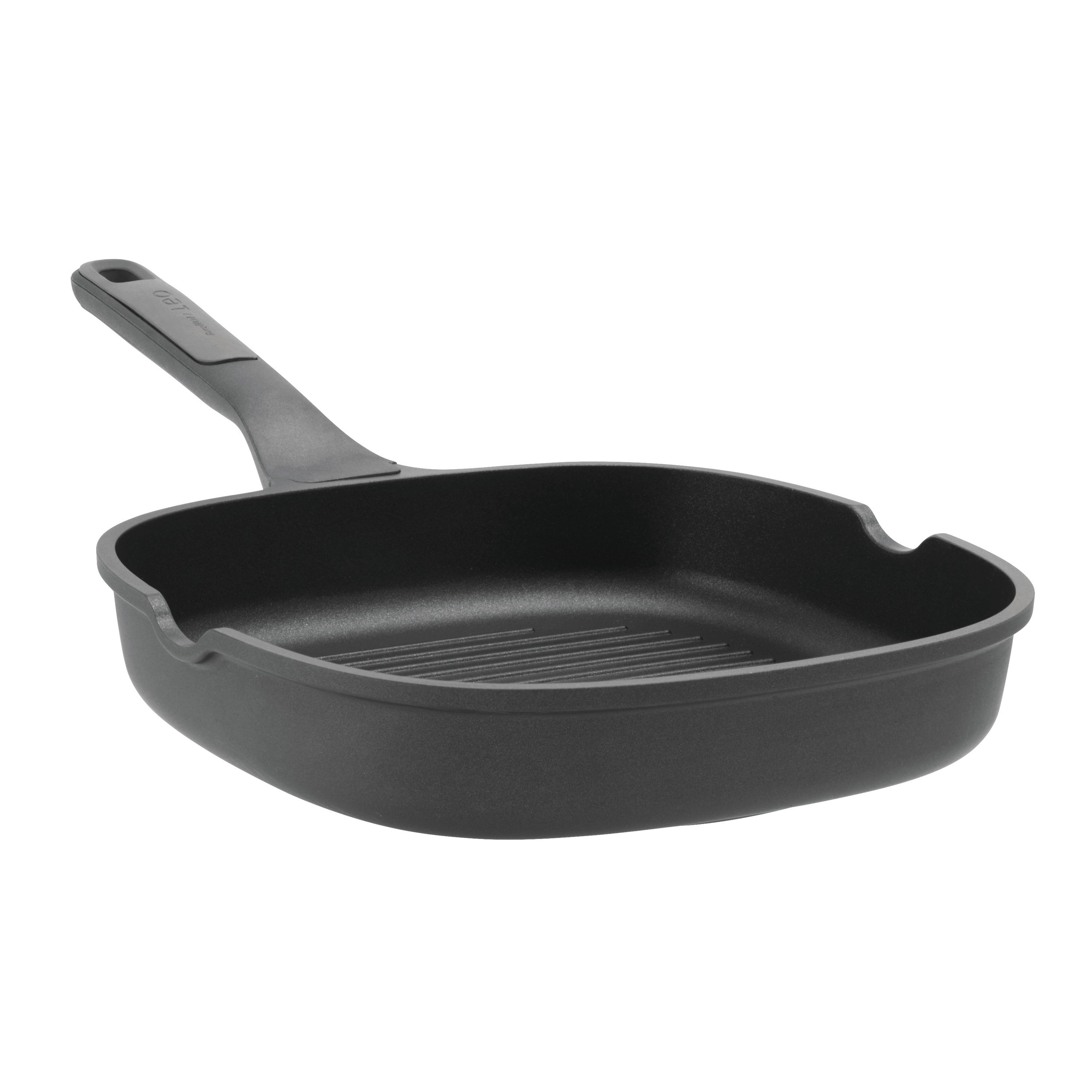 BergHOFF Leo Stone 11-Piece Nonstick Cookware Set with Tempered Glass Lids - Premium Kitchen Cookware for Frying, Boiling & Sauteing | Ideal for Gas, Electric & Induction Stovetops