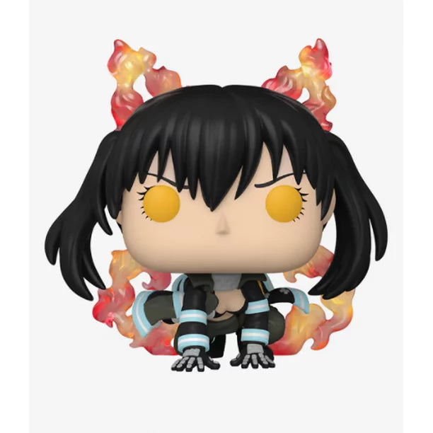 Fire Force Tamaki Exclusive Glow in the Dark Figure - Hot Topic Collectible Anime Statue #983 | Perfect for Anime Fans, Home Decor & Gift Giving