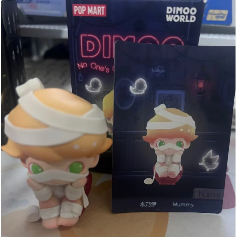 DIMOO No One's Gonna Sleep Tonight Series Mummy Collectible Figure - Perfect for Horror Fans, Halloween Decor & Pop Culture Displays