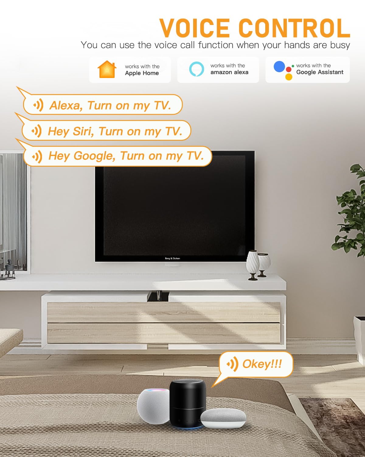 GreenSun Smart Plug Outlet - WiFi Enabled Smart Socket Works with Alexa & Google Home | Voice Control, Remote Access & Timer Function | Perfect for Home Automation, Smart Lighting & Appliance Control