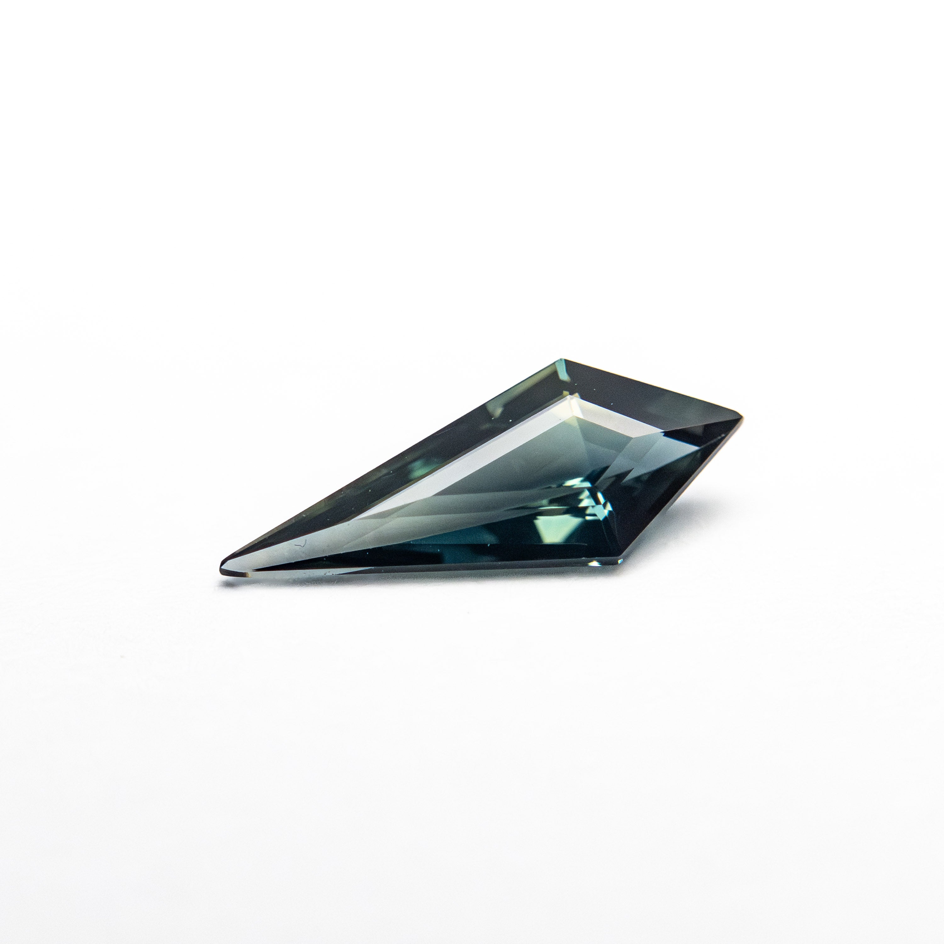 0.42ct Kite Step Cut Sapphire - 9.69x3.83x2.16mm Natural Blue Gemstone for Engagement Rings & Fine Jewelry Making