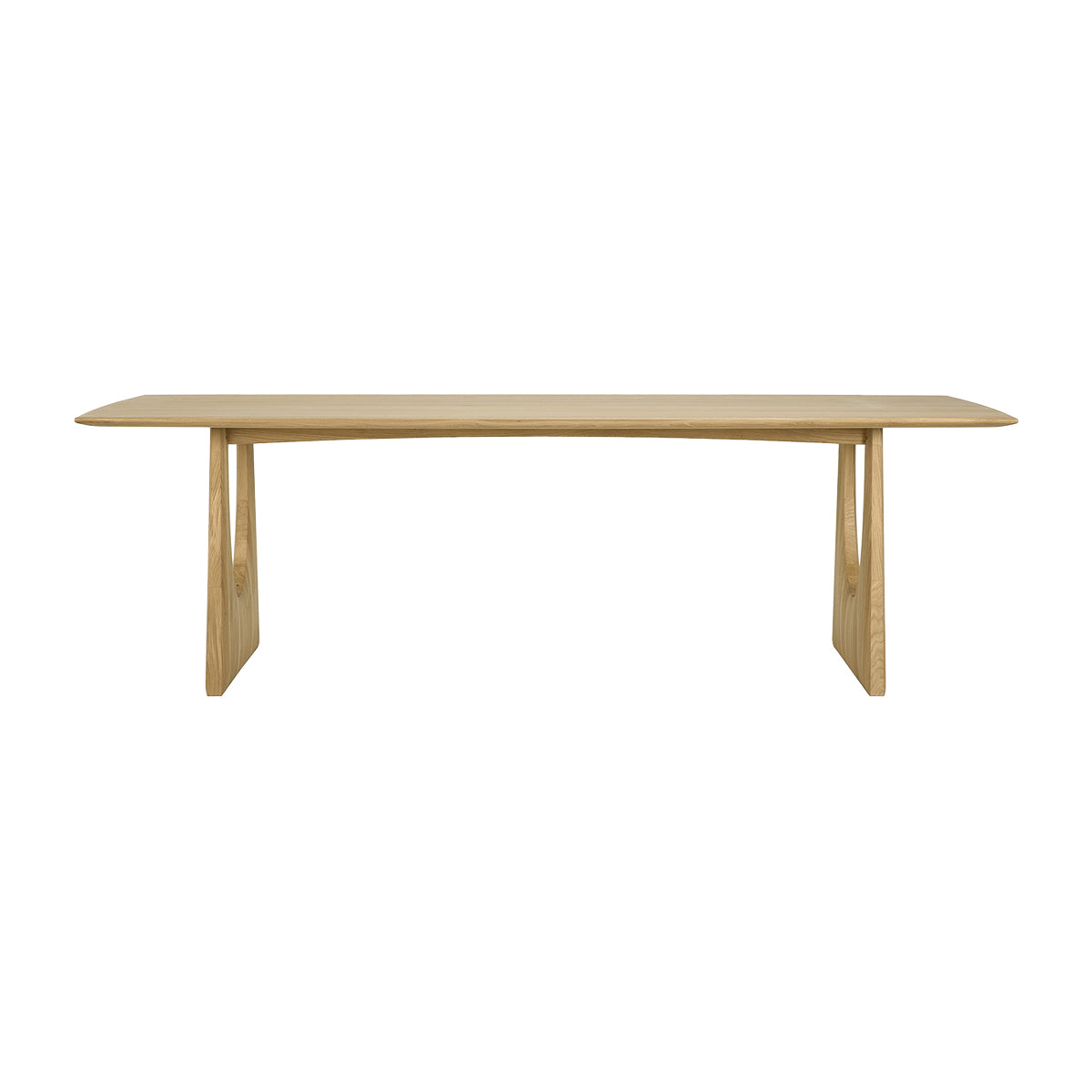 Modern Geometric Dining Table - Stylish & Durable for Kitchen, Dining Room, or Office - Perfect for Family Meals & Entertaining Guests