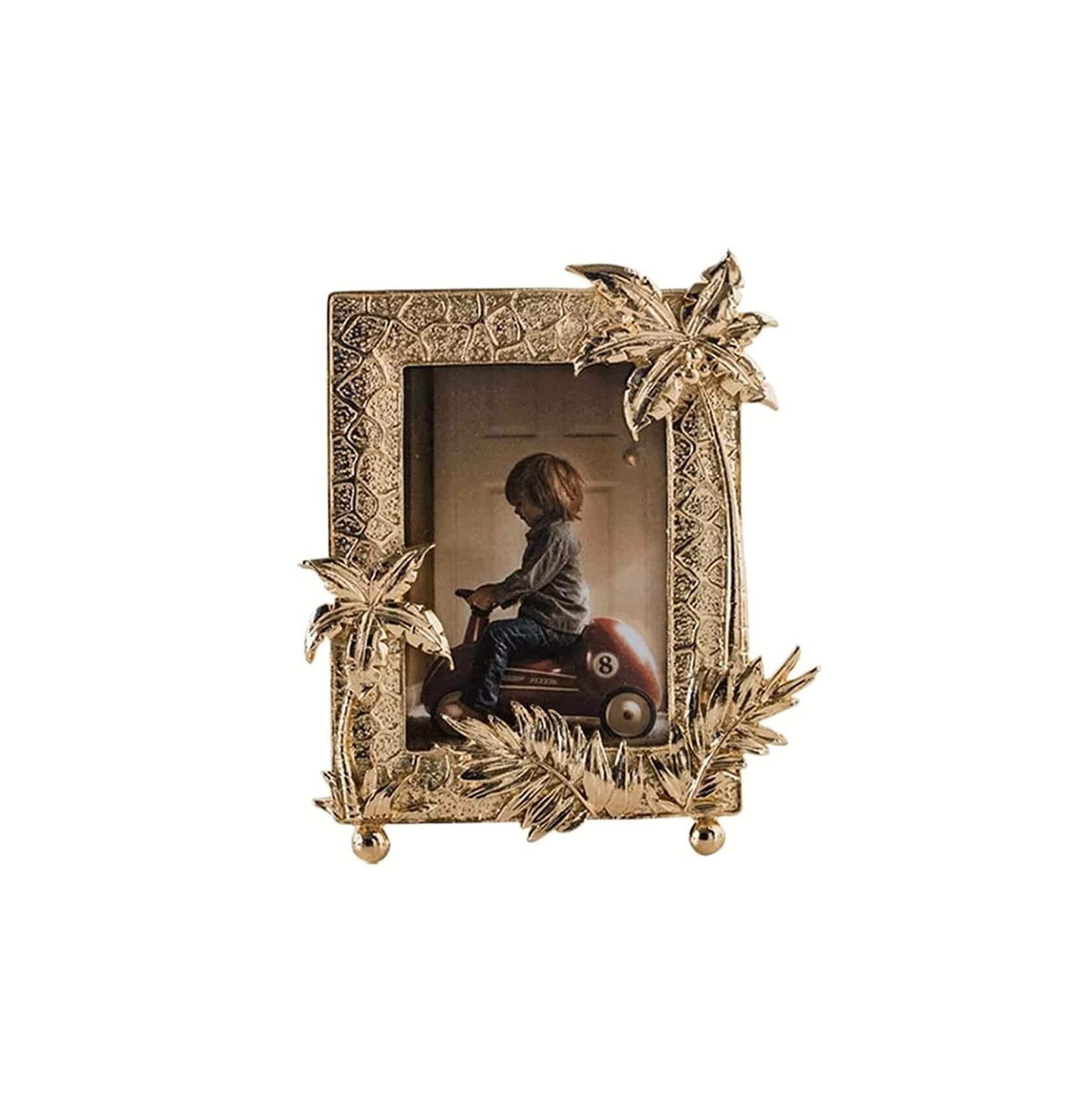Vintage Metal Photo Frames - Creative Animal-Themed Desktop Display Picture Frames for Home & Office Decor | Perfect for Wall Art, Desk Decorations, and Gift Giving