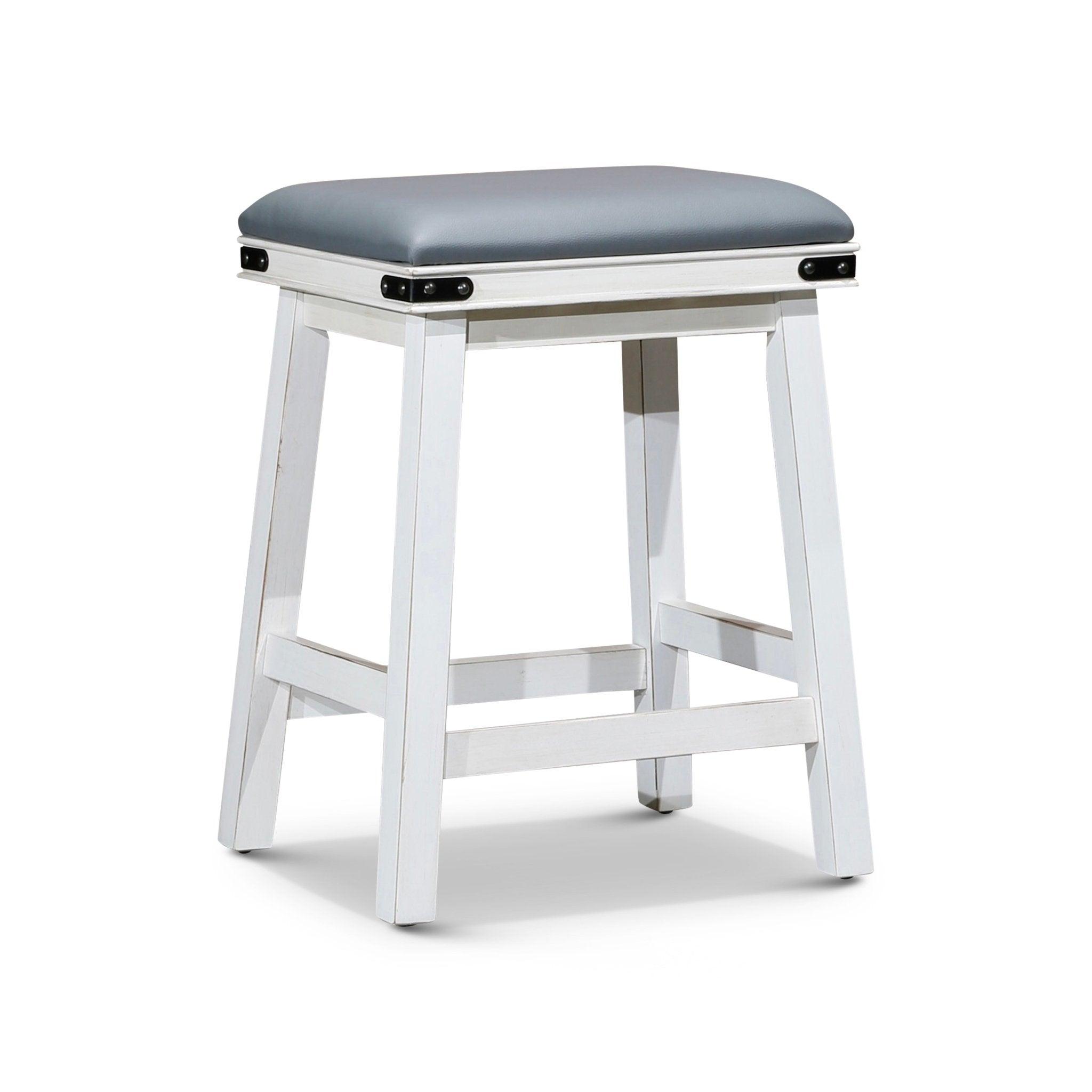 Premium Cortez Bonded Leather Stool - 24