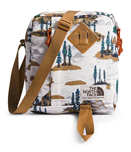 Gardenia White Camping Scenic Print/Utility Brown