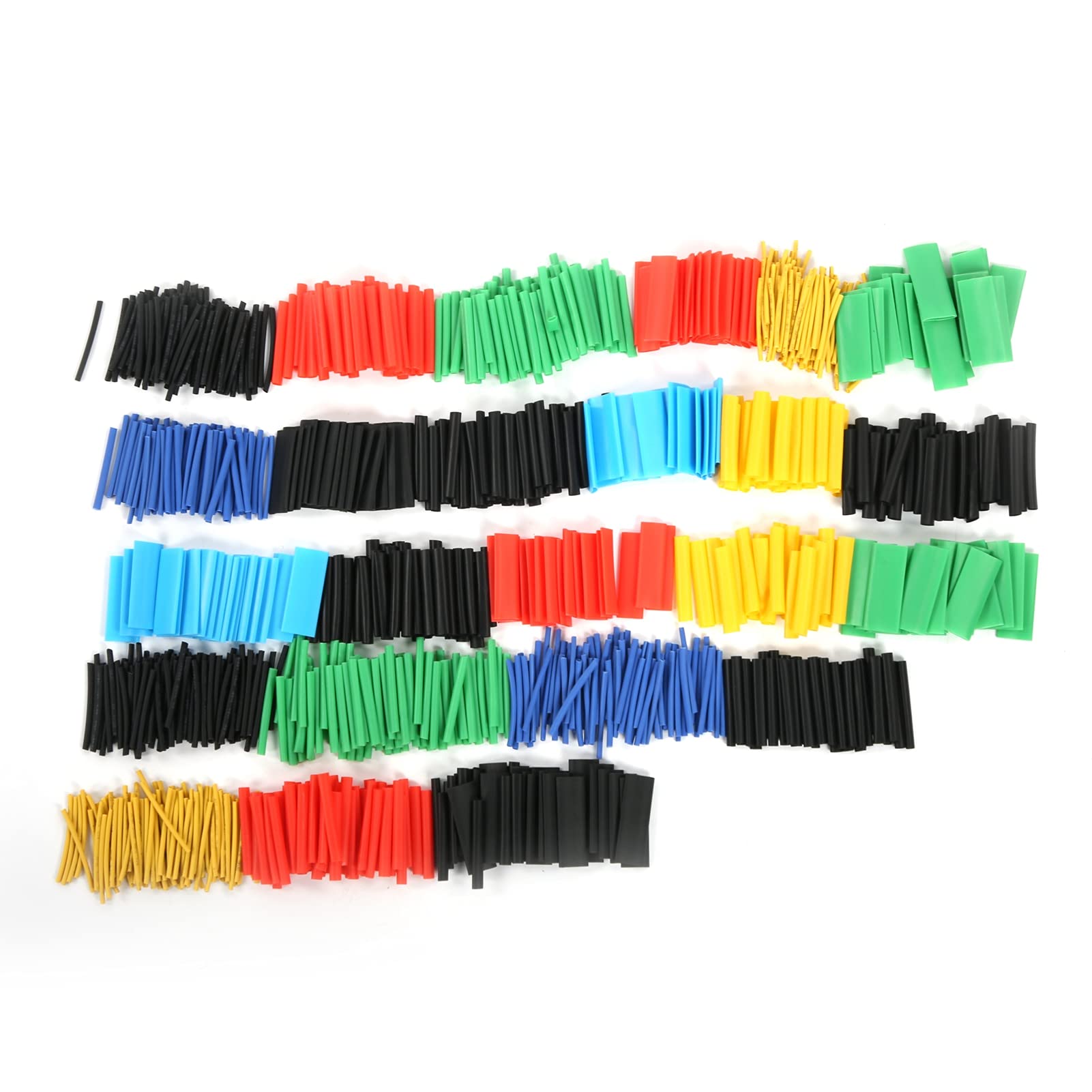 1060Pcs Heat Shrink Tubing Kit - Colorful Shrinkable Wire Sleeves for Cable Protection (Electrical Insulation, DIY Projects, Automotive Wiring)