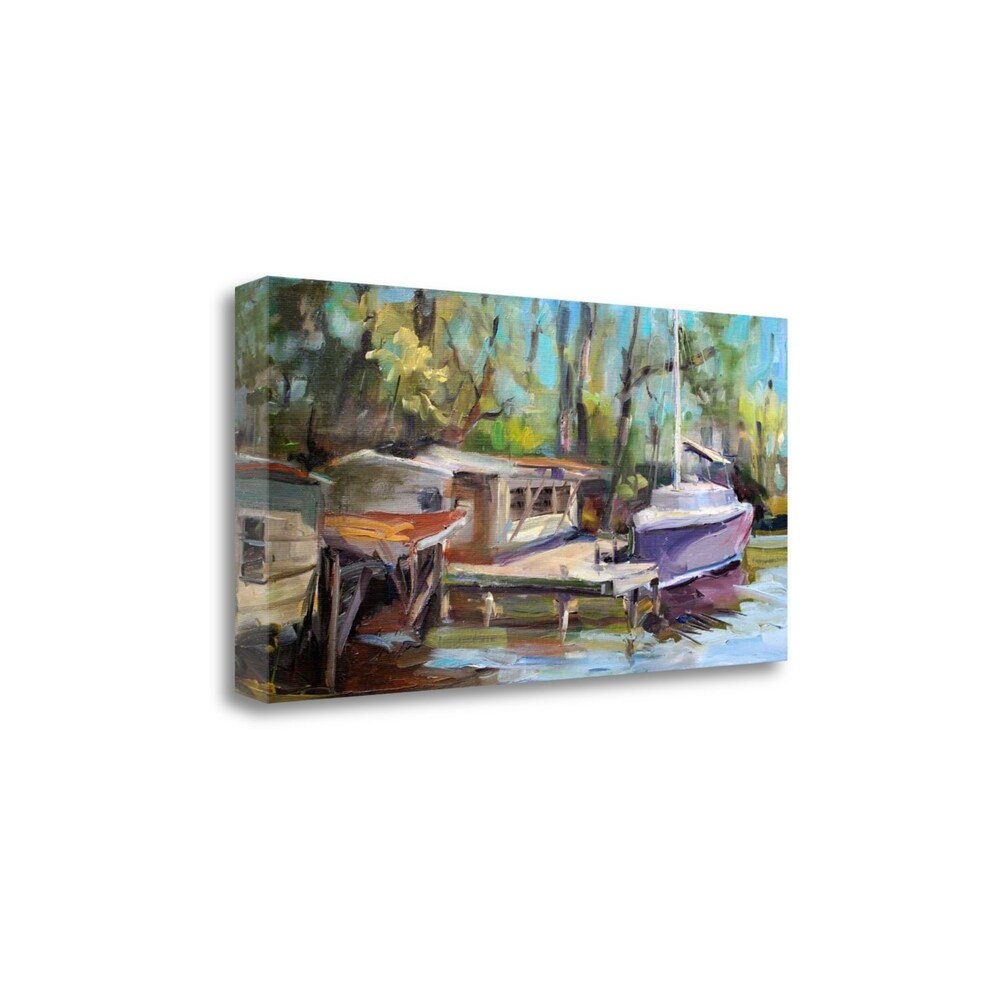 Afternoon Rest By Carol Hallock - Premium Fine Art Giclee Print on Gallery Wrapped Canvas - Ready to Hang Wall Decor for Living Room, Bedroom & Office
