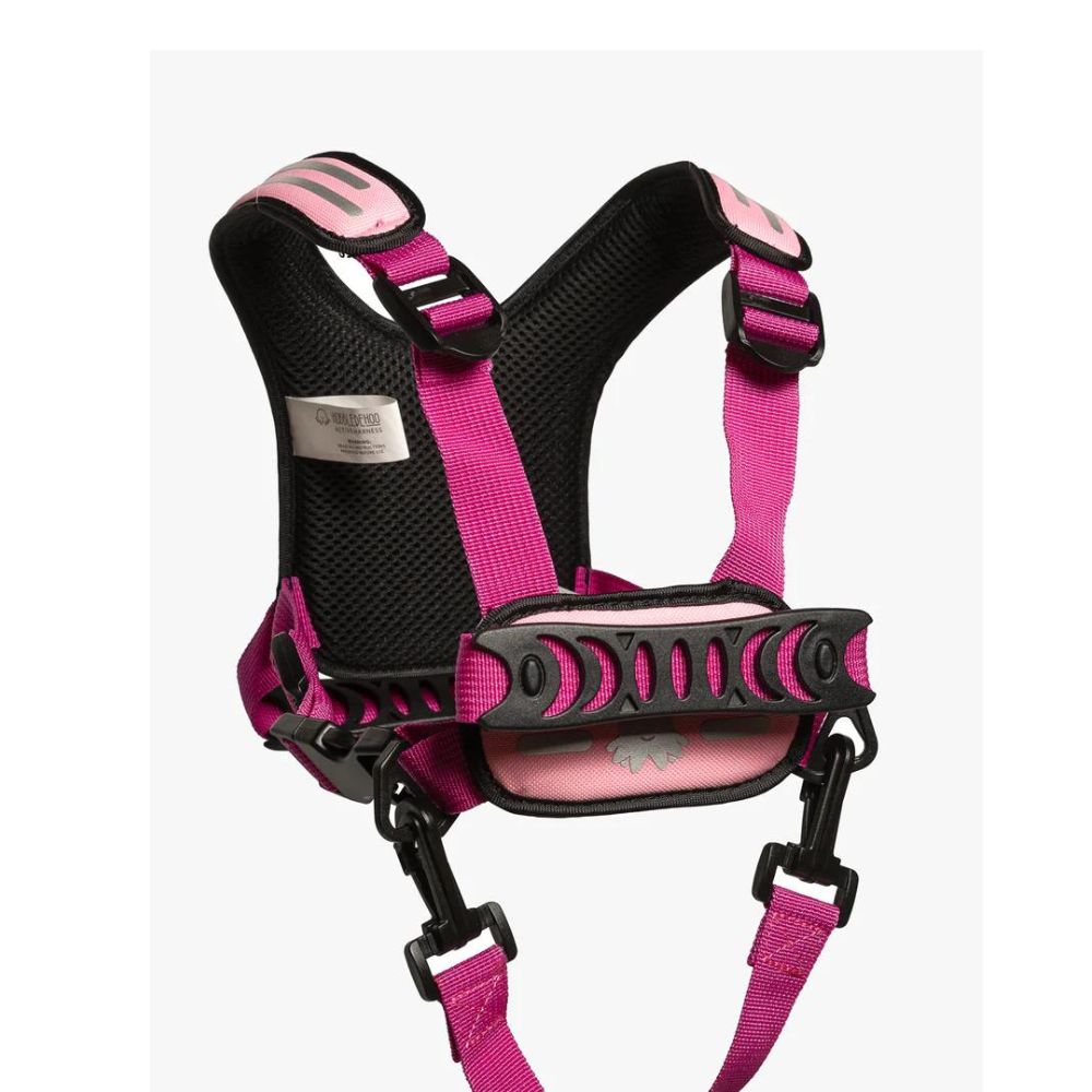 Hobbledehoo 3 Ski Harness for Kids - Adjustable Pink Safety Belt for Skiing & Snowboarding - Perfect for Winter Sports & Outdoor Activities