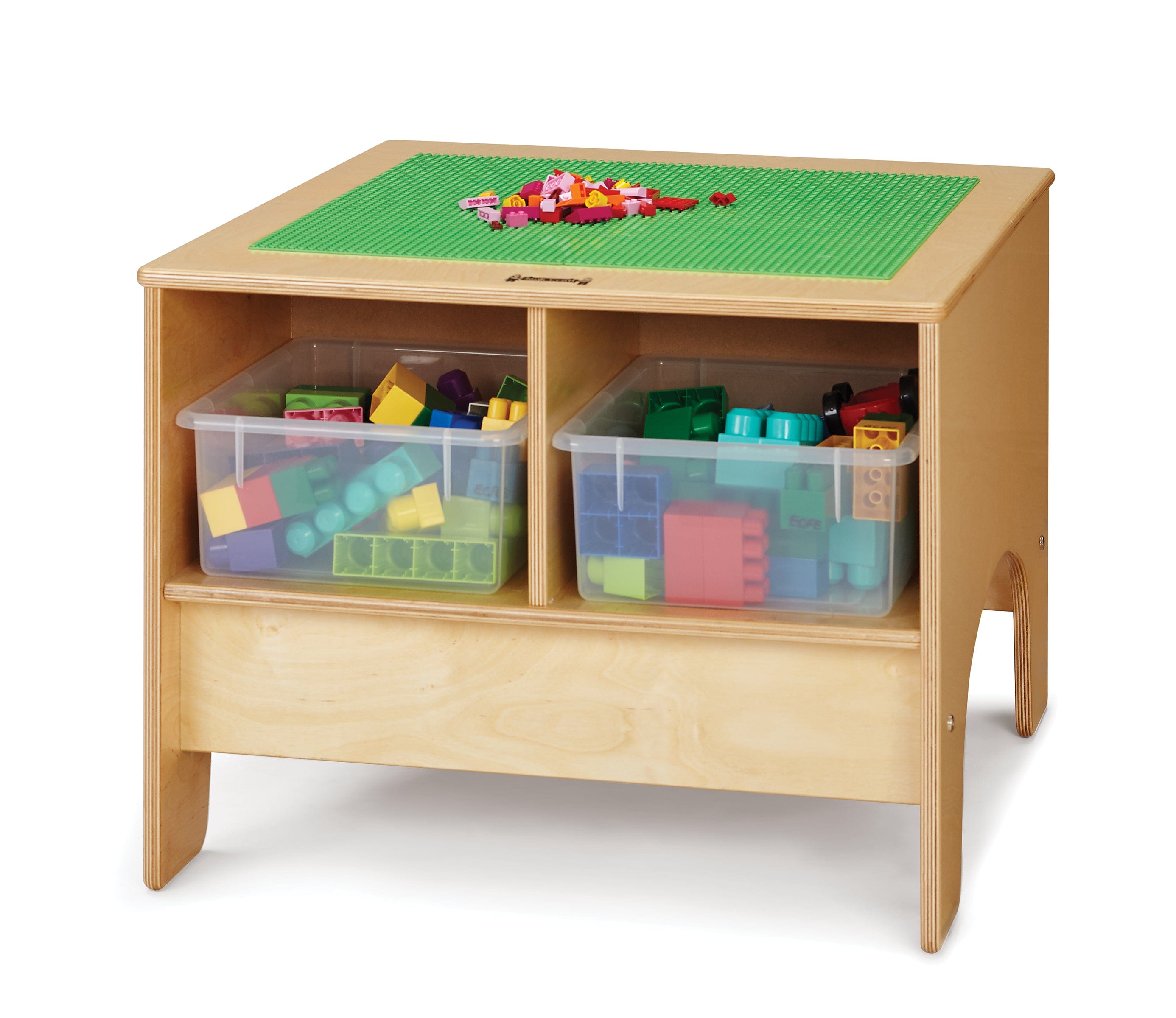 Jonti Craft® KYDZ Building Table - Traditional Brick Compatible Kids Activity Table for STEM Learning & Creative Play | Perfect for Preschool, Daycare & Home Playrooms