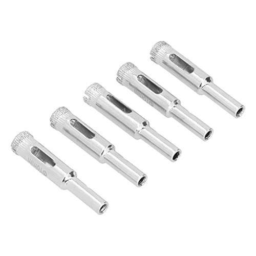 Premium Ceramic Tile & Glass Drill Bit Kit - High-Speed Steel Triangular Shank Hole Opening Tools for Professional Tiling & DIY Home Improvement Projects