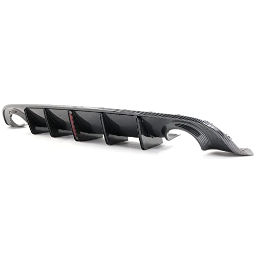 Black Carbon Fiber Print-V3 Style
