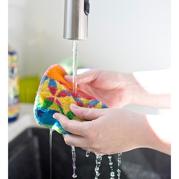 Original European Scrubby Sponge - Durable Kitchen Cleaning Sponge for Dishes, Pots & Pans | Perfect for Home, Restaurant & Commercial Use