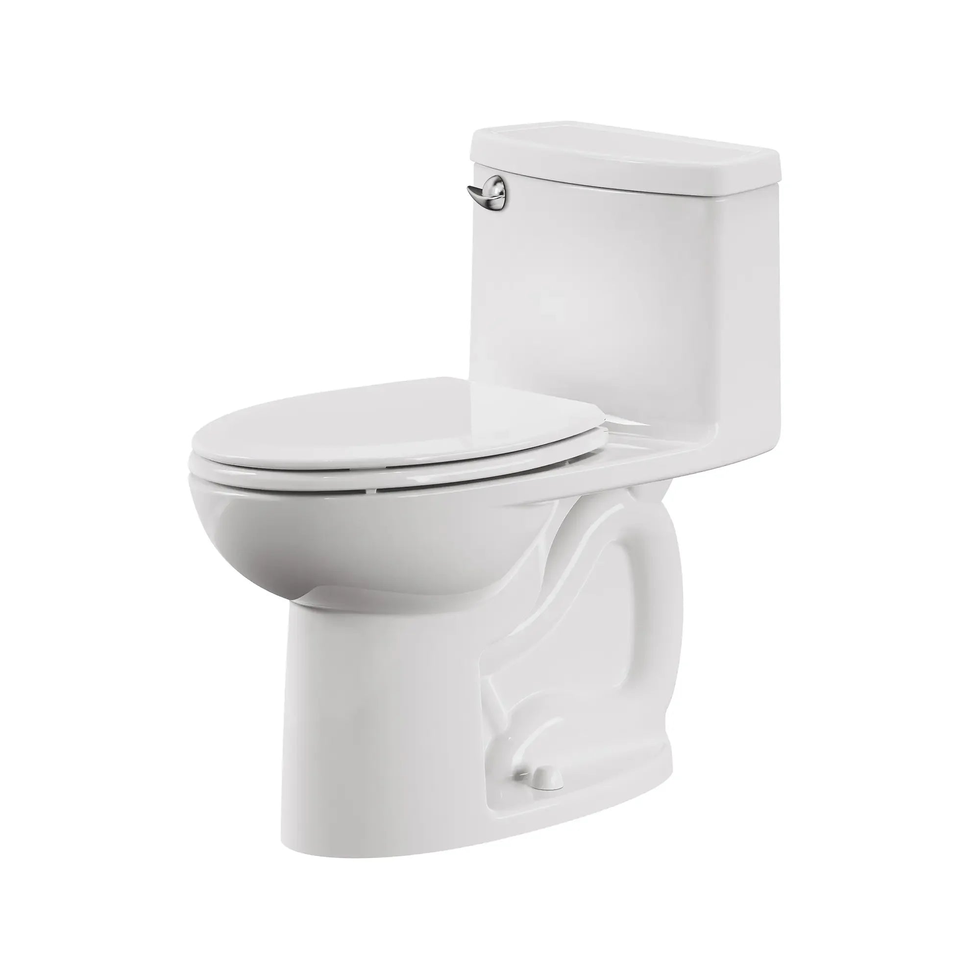 Compact Cadet® 3 One-Piece 1.28 GPF/4.8 LPF Elongated Toilet with Soft-Close Seat - Water-Saving Chair Height Design for Small Bathrooms & Powder Rooms