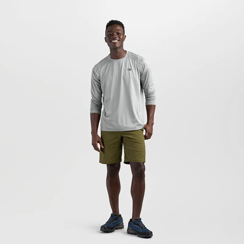 Men's Argon Long Sleeve T-Shirt - Comfortable & Breathable Cotton Tee for Casual Wear, Workout & Outdoor Activities